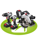 Acculaders voor powertools - gereedschap - tuingereedschap