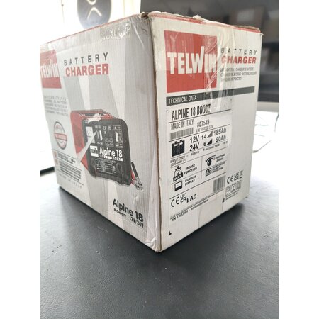 Telwin acculader Alpine 18 Boost - Beschadigde doos