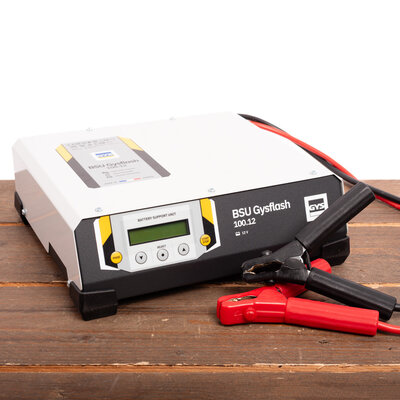 GYS acculader met voeding GYSFLASH 100.12 HF 2.5M