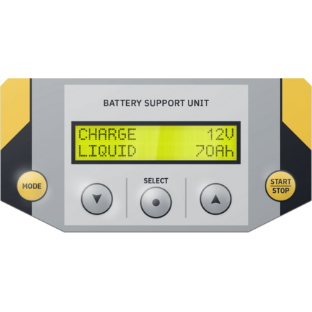 GYS multifunctionele acculader met voeding GYSFLASH 102.12 HF | 100A | 5M kabels