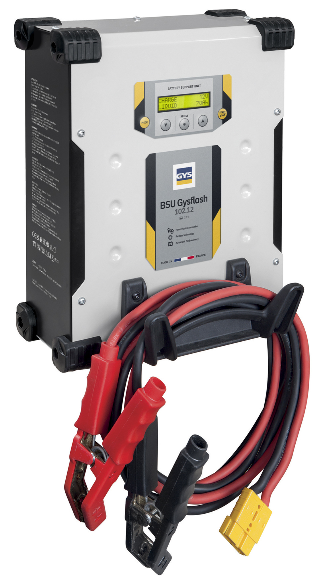 acculader met voeding GYSFLASH 102.12 HF 5M