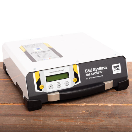 GYS acculader met voeding GYSFLASH 101.12 CNT | USB / SMC | 100A | 2.5M kabels