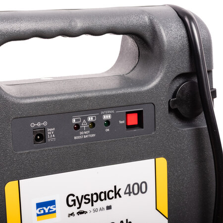 GYS GYSpack 400 - Jumpstarter en 12V voeding