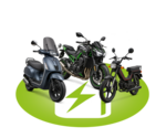 Accu scooter, brommer, motor