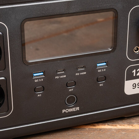 CN Powerstations CN PS-S012 draagbaar powerstation 992Wh 1200W met 230V, USB-C en app