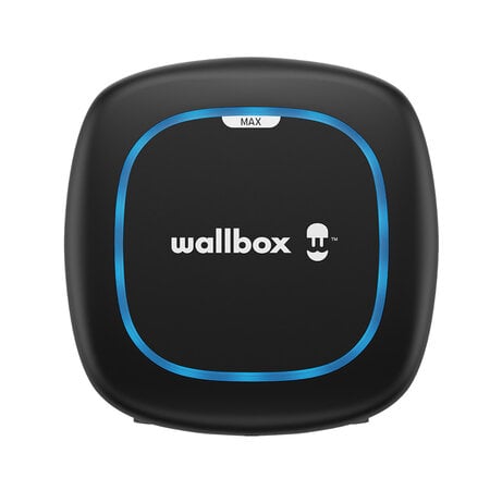 Wallbox Pulsar Max 11 kW - EV Laadstation Zwart type 2 met vaste rechte laadkabel 5 meter - Zegel verbroken