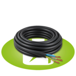 Neopreen kabel voor binnen, buiten en industrieel gebruik