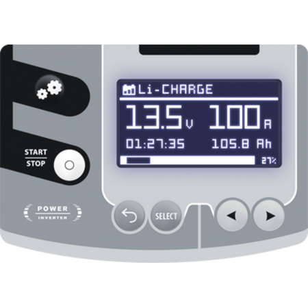 GYS GYSFLASH 108.12 CNT FV 12V 105A acculader en Battery Support Unit