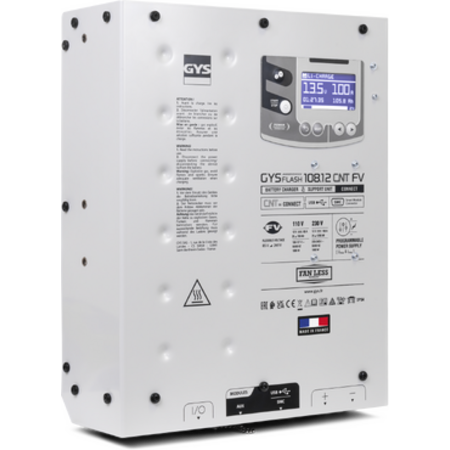 GYS GYSFLASH 108.12 CNT FV 12V 105A acculader en Battery Support Unit