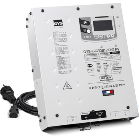 GYS GYSFLASH 108.12 CNT FV 12V 105A acculader en Battery Support Unit