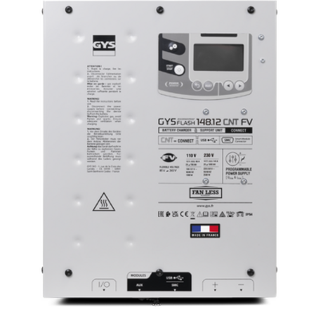 GYS GYSFLASH 148.12 CNT FV 12V 145A acculader en Battery Support Unit