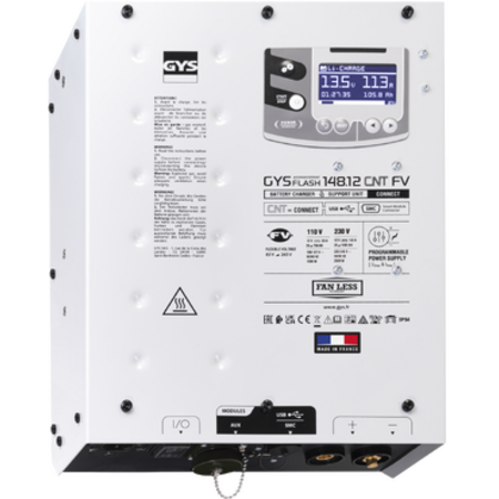 GYS GYSFLASH 148.12 CNT FV 12V 145A acculader en Battery Support Unit