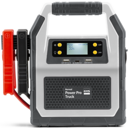 GYS NOMAD POWER PRO TRUCK 12/24V lithium startbooster 600A met 2000A piekstroom
