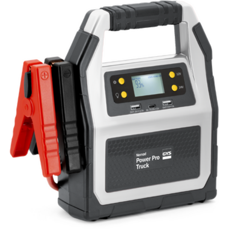 GYS NOMAD POWER PRO TRUCK 12/24V lithium startbooster 600A met 2000A piekstroom