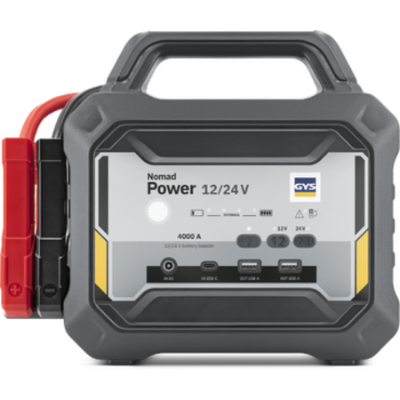 GYS NOMAD POWER 12/24V lithium startbooster 1900A met 4000A piekstroom