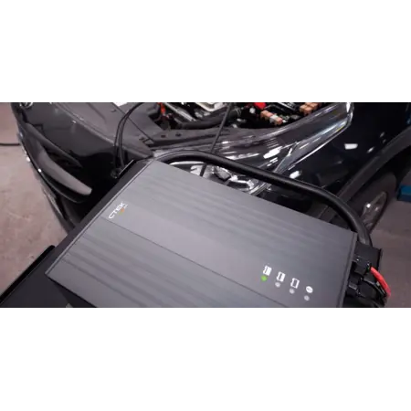 PRO 1240 EU 12V 40A professionele acculader en Battery Support