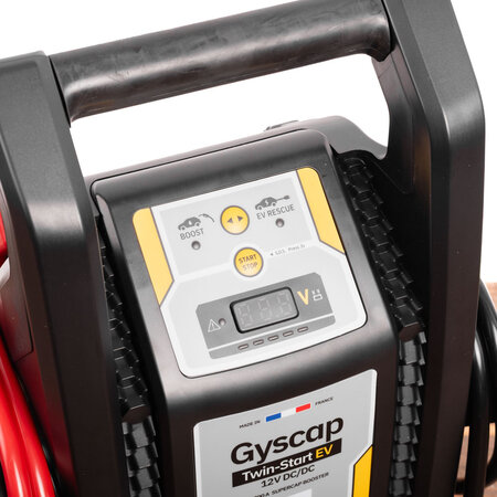 GYS GYSCAP TWIN-START EV 12V DC/DC 1600A supercondensatorbooster met EV Rescue