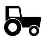 Tractor en landbouwmachine
