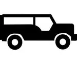 SUV en grote auto