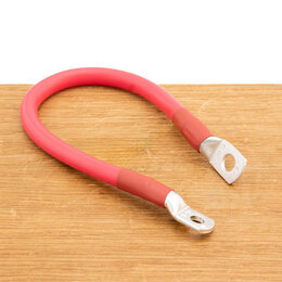 Accukabel verloop 35mm² 30cm M8-M10 Rood