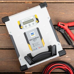 GYS acculader met voeding GYSFLASH 102.12 HF 5M