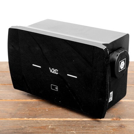 V2C Alva dubbele slimme laadpaal tot 22kW per aansluiting met 4G, RFID en OCPP
