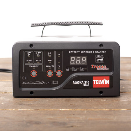 Telwin Acculader/startbooster Alaska 210 Start 12/24V - Beschadigd