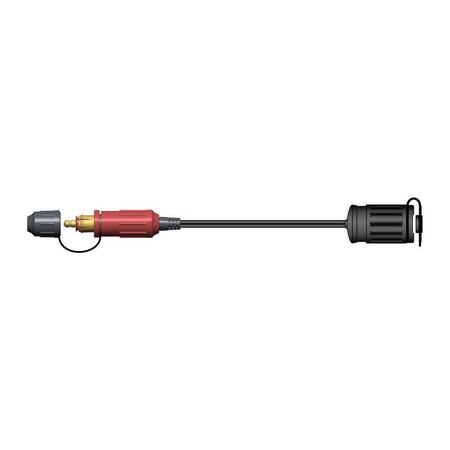 Tecmate Optimate adapter kabel voor motorstekker naar auto-uitgang O16