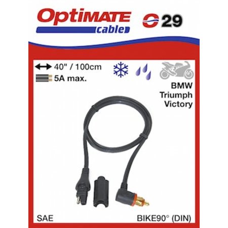 Tecmate Optimate O29 Adapter kabel SAE naar CAN-bus DIN