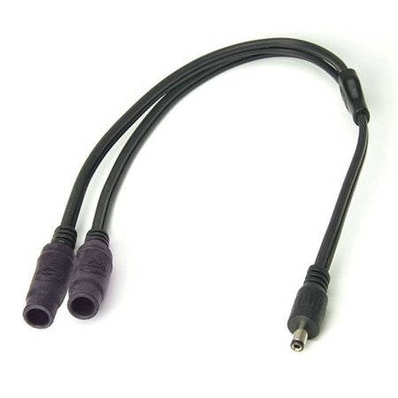 Tecmate Optimate Y-splitter kabel DC-stekker naar 2 DC-contacten O-45