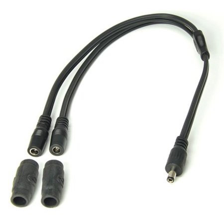 Tecmate Optimate Y-splitter kabel DC-stekker naar 2 DC-contacten O-45