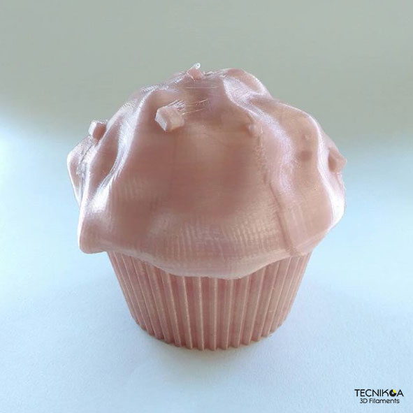 Tecnikoa 1.75 mm TPU Filafresh® scented filament, Muffin Vanilla