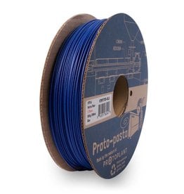 Proto-pasta 1,75 mm Matte Fiber HTPLA filamento, Blu