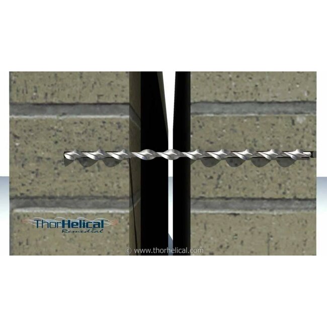 Thor Helical Renovatiespouwanker 9mm RVS316