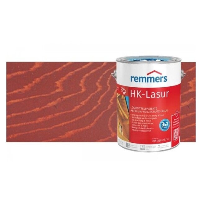 Remmers HK Lazuur Scandinavisch Rood