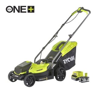 Ryobi Grasmaaier op 18v accu ( incl. 4,0ah accu + lader )