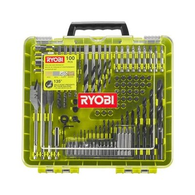 Ryobi 100-delig boor- en schroefbitset