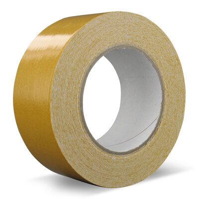 Technotape Dubbelzijdig tape linnen 730 wit 50mm x 25m