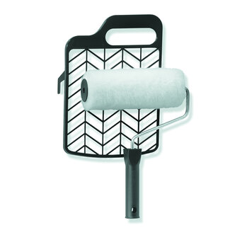 Superprof BV Verfrol Vestan Wit 180mm Met Beugel & Rooster