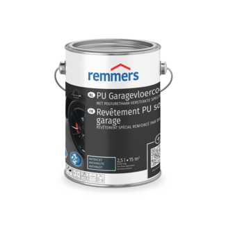 Remmers PU Garagevloercoating zilvergrijs ca. RAL7001