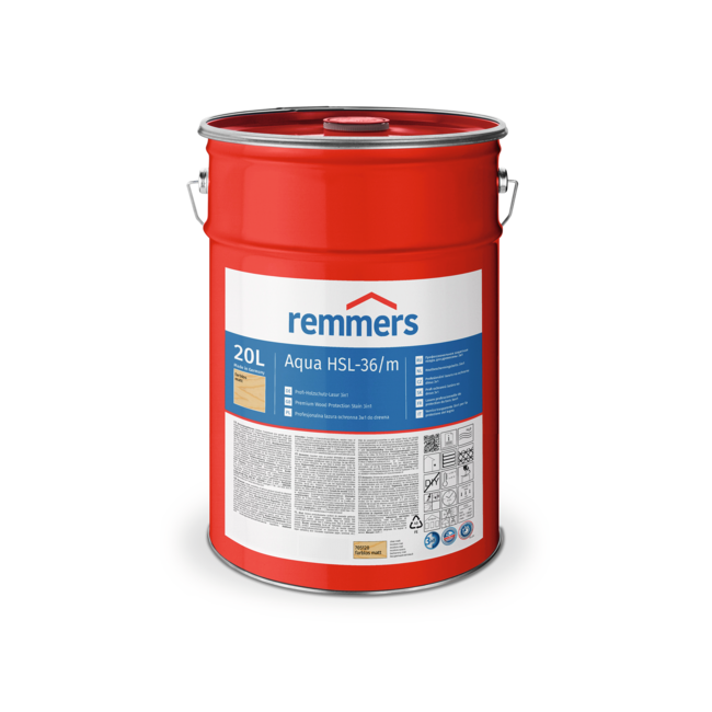Remmers Aqua HSL-35/36m Houtbeschermingsbeits 3in1