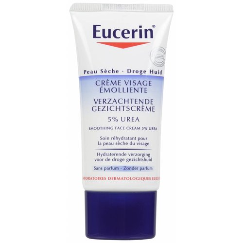 Eucerin Eucerin Urea Verzachtende gezichtscrème 5% Urea (50ml) Eucerin Eucerin Urea Verzachtende gezichtscrème 5% Urea (50ml)