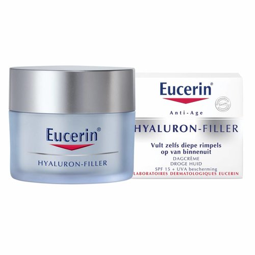 Eucerin Eucerin Hyaluron Filler Dagcrème voor de Droge Huid (50ml) Eucerin Eucerin Hyaluron Filler Dagcrème voor de Droge Huid (50ml)
