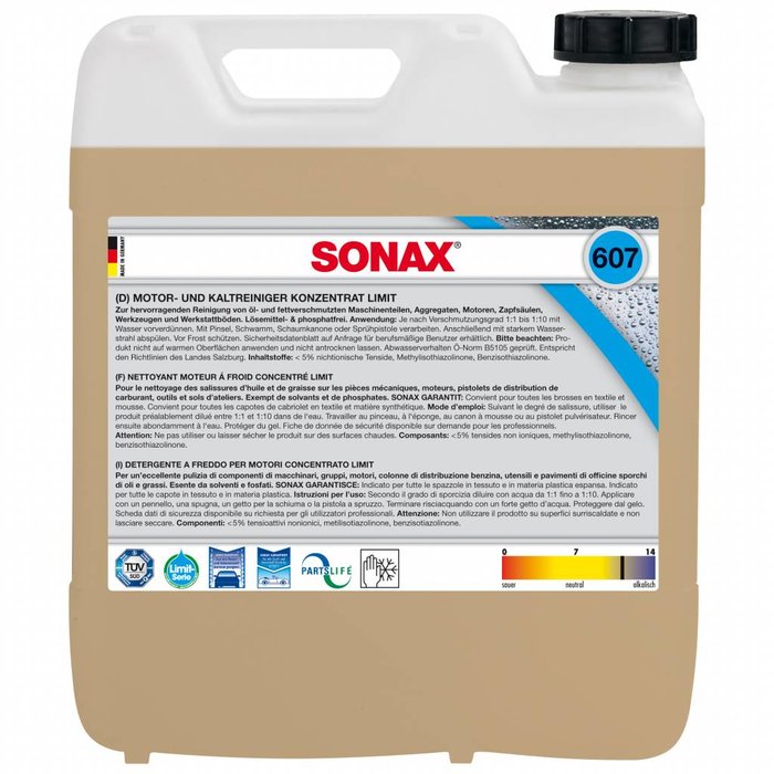 Sonax PROFILINE Sonax Motor- und KaltReiniger Konzentrat 10L