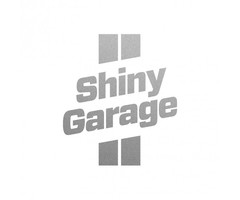 Shiny Garage Sticker in Silber