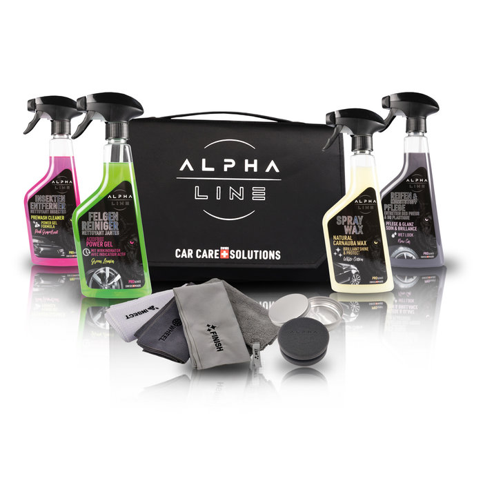 ALPHA LINE ALPHA LINE ULTIMATE CAR CARE SET