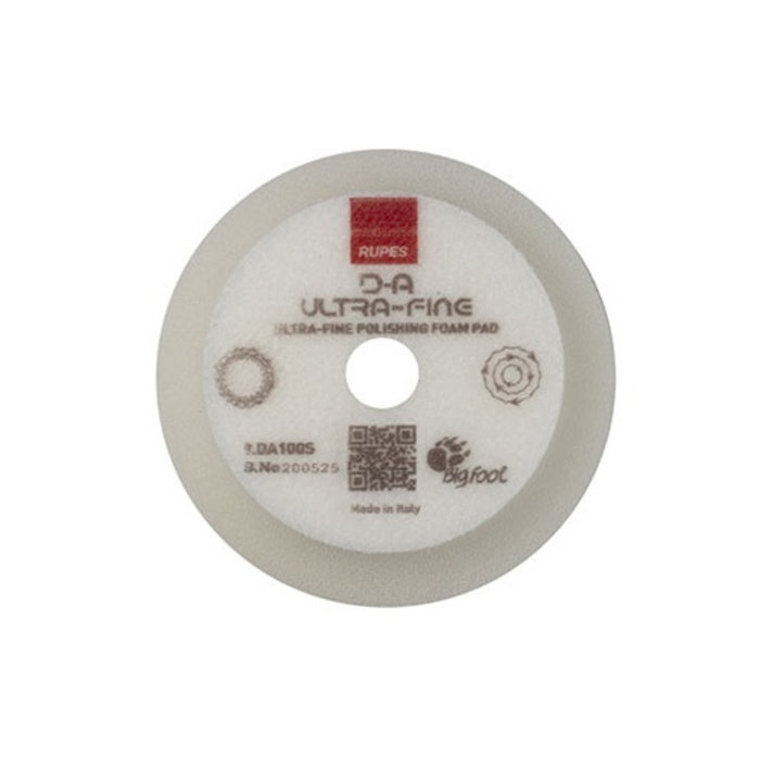 Rupes RUPES D-A ULTRA FINE Foam Pad Weiss 100mm