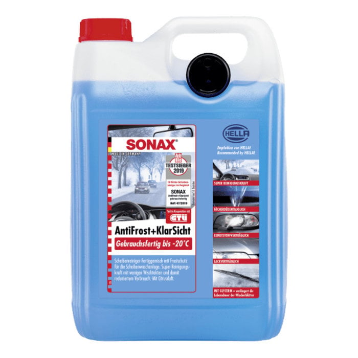 SONAX AntiFrost und KlarSicht Winterfertigmischung 5 Liter - Car Care King