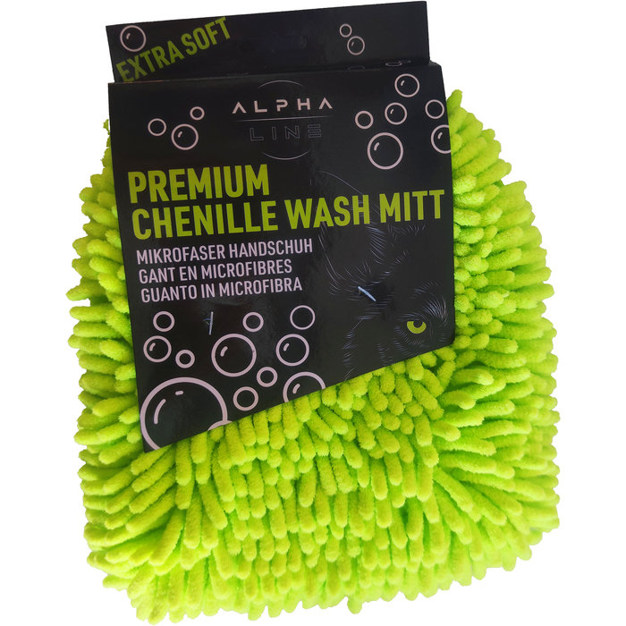 ALPHA LINE ALPHA LINE Premium Chenille Wash Mitt