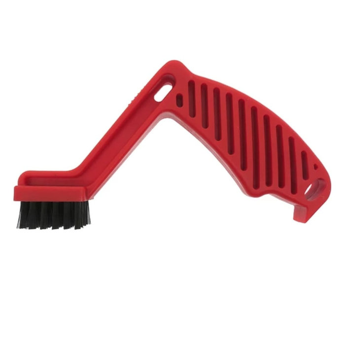 Nylonbürste & Schwammentferner Rot